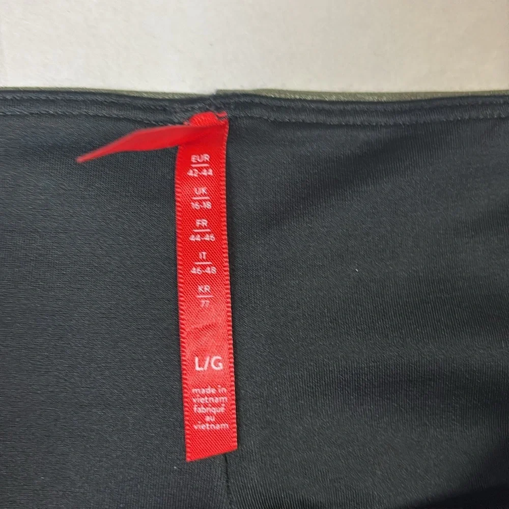 SPANX Olive Green High-Waist Pencil Skirt